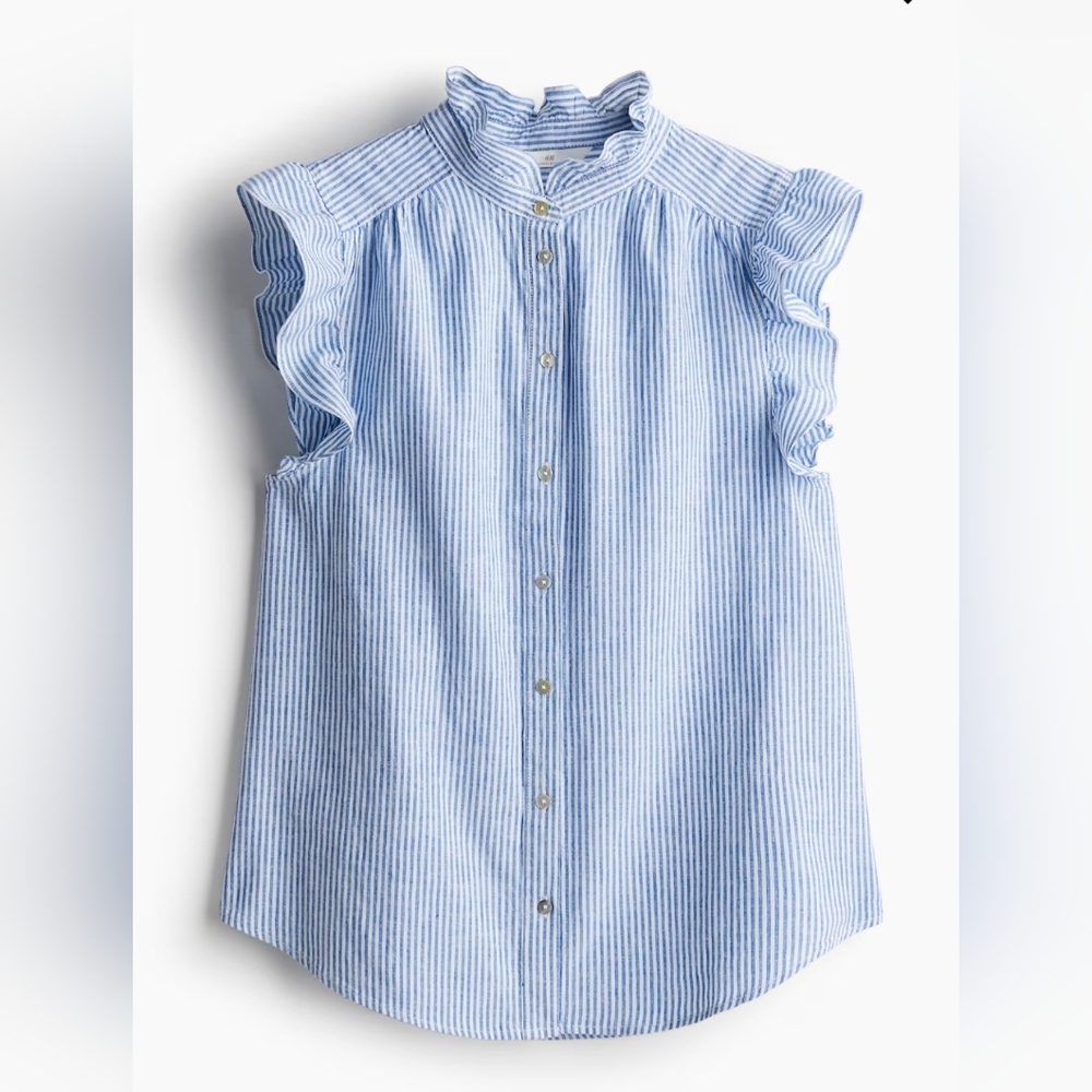 H&M LINEN SHIRT